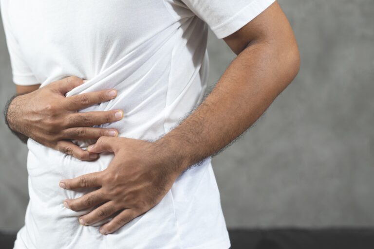 Abdominal pain men