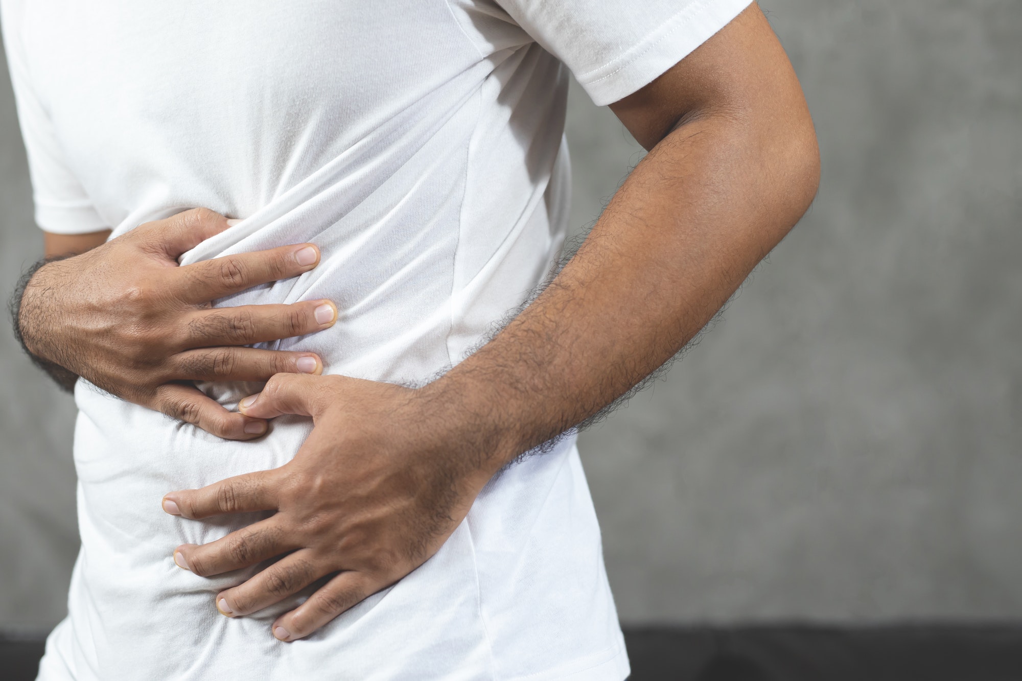 Abdominal pain men